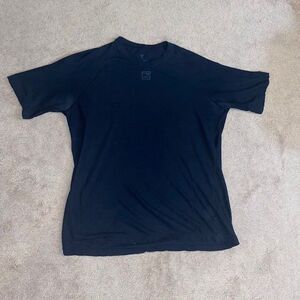 Tyndale FR Shirt Mens Large L Black Fire Flame Resistant CAT 1 2112 Base Layer